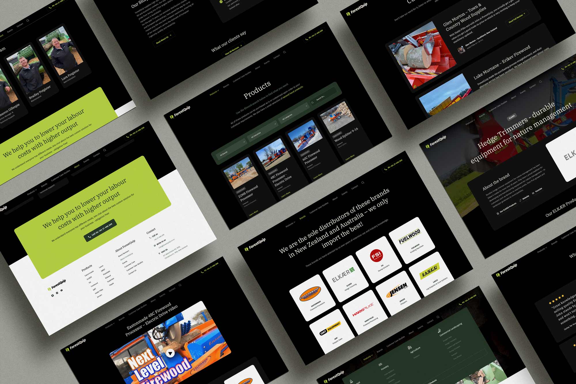 ForestQuip: ForestQuip Website Page x9